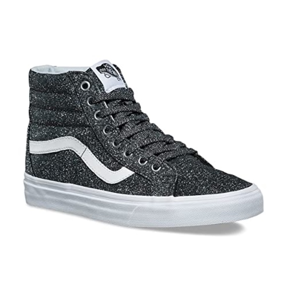 Vans Shoes - VANS SK8-HI REISSUE HIGH TOP BLACK GLITTER